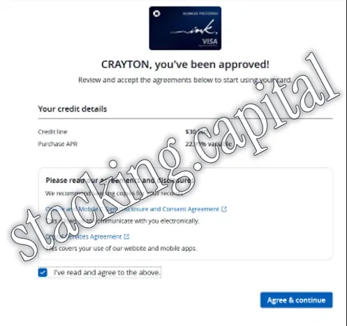 Chase · Approval · $55,000