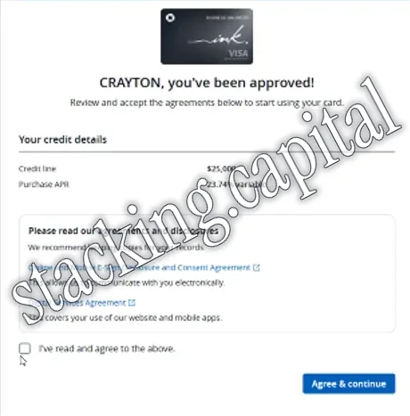Chase · Approval · $55,000