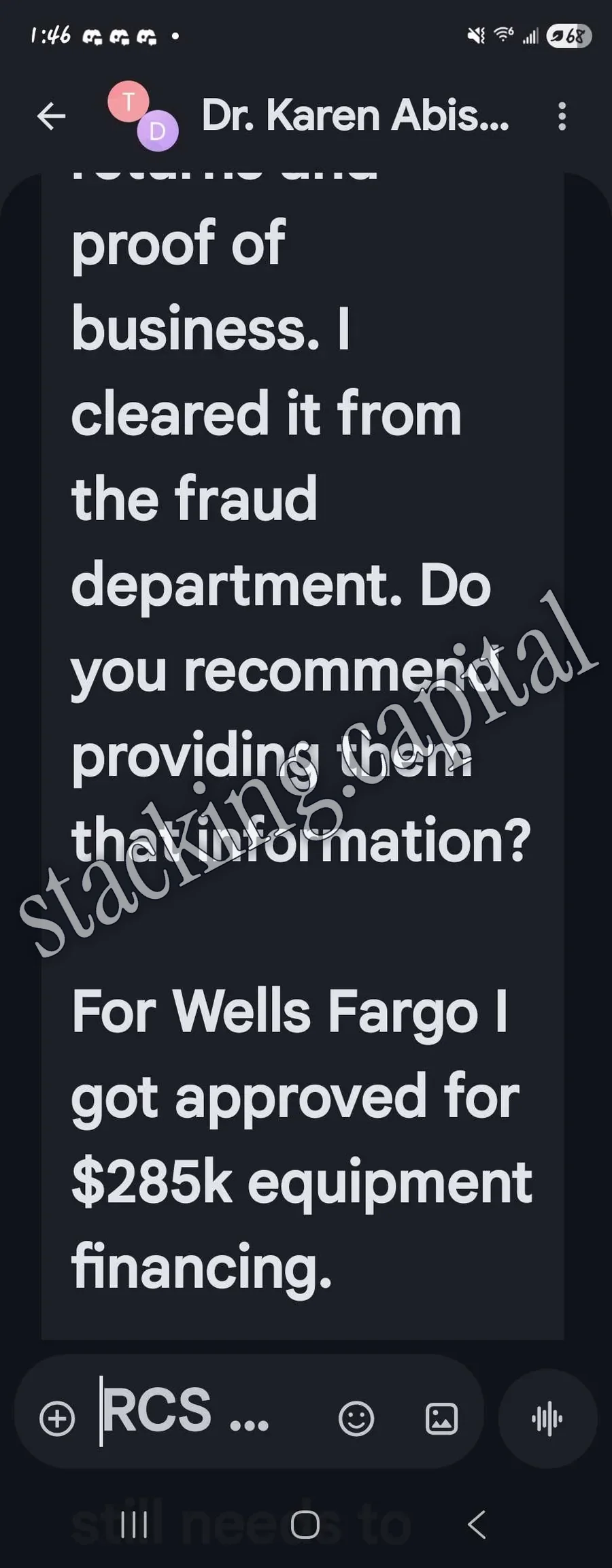 Wells Fargo · Approval · $285,000