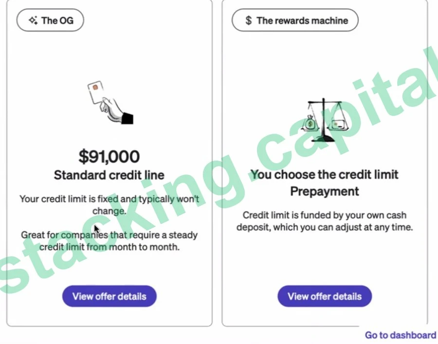 $91,000 standard business line of credit offer